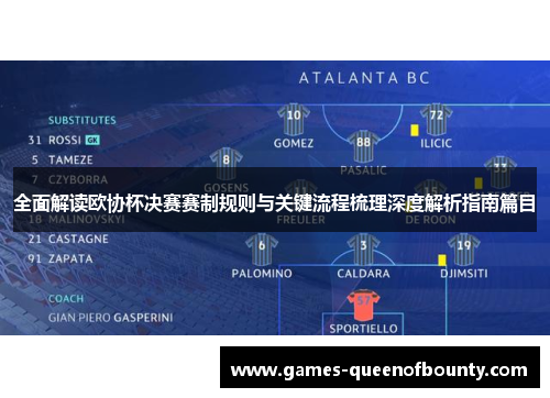 全面解读欧协杯决赛赛制规则与关键流程梳理深度解析指南篇目 全面解读欧协杯决赛赛制规则与关键流程梳理深度解析指南篇目