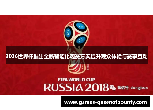 2026世界杯推出全新智能化观赛方案提升观众体验与赛事互动 2026世界杯推出全新智能化观赛方案提升观众体验与赛事互动